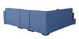 Arlo RHS Sectional Sofa In Blue Colour in L Shape