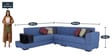 Arlo RHS Sectional Sofa In Blue Colour in L Shape