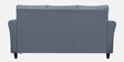 Oliver Fabric 3 Seater Sofa  In  Blue Colour
