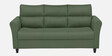 Oliver Fabric 3 Seater Sofa  In  Green Colour