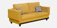 Osbert Fabric 3 Seater Sofa In Gold Yellow Colour