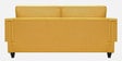 Osbert Fabric 3 Seater Sofa In Gold Yellow Colour