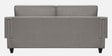 Osbert Fabric 3 Seater Sofa In Smoke Grey Colour