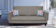Osbert Fabric 3 Seater Sofa In Smoke Grey Colour