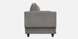 Osbert Fabric 3 Seater Sofa In Smoke Grey Colour