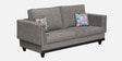Osbert Fabric 3 Seater Sofa In Smoke Grey Colour