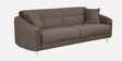 Victoria Velvet Sofa Set In Brown Colour (3+1+1)