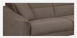 Victoria Velvet Sofa Set In Brown Colour (3+1+1)