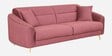 Victoria Velvet 3 Seater Sofa In Onion Pink Colour