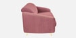 Victoria Velvet 3 Seater Sofa In Onion Pink Colour