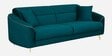 Victoria Velvet 3 Seater Sofa In Teal Colour
