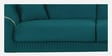Victoria Velvet 3 Seater Sofa In Teal Colour