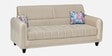 Winston Fabric 3 Seater Sofa In Beige Colour