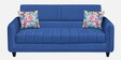Winston Fabric 3 Seater Sofa In Blue Colour