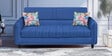 Winston Fabric 3 Seater Sofa In Blue Colour