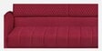 Winston Fabric 3 Seater Sofa In Maroon Colour