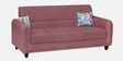 Winston Fabric 3 Seater Sofa In Onion Pink Colour