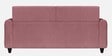 Winston Fabric 3 Seater Sofa In Onion Pink Colour