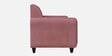 Winston Fabric 3 Seater Sofa In Onion Pink Colour