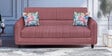 Winston Fabric 3 Seater Sofa In Onion Pink Colour