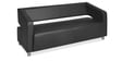 Arrow 3 Seater Sofa in Black Colour Arrow 3 Seater Sofa in Black Colour