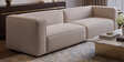 Arthea Boucle Mink 2 Seater Sofa In Beige Colour