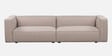 Arthea Boucle Mink 2 Seater Sofa In Beige Colour