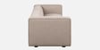 Arthea Boucle Mink 2 Seater Sofa In Beige Colour