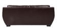Arthur Leatherette 3 Seater Sofa in Dark Brown Colour