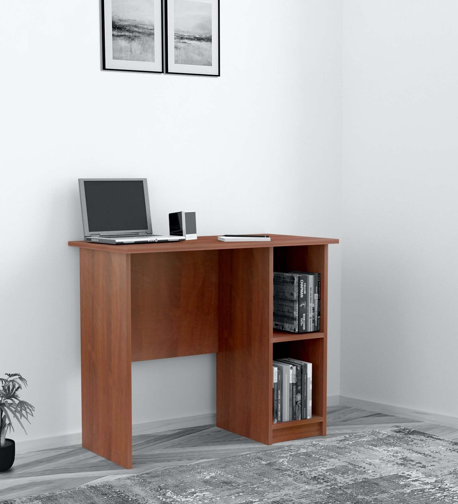 Buy Architect Writing Table in Brazilian Walnut Finish at 52 OFF by