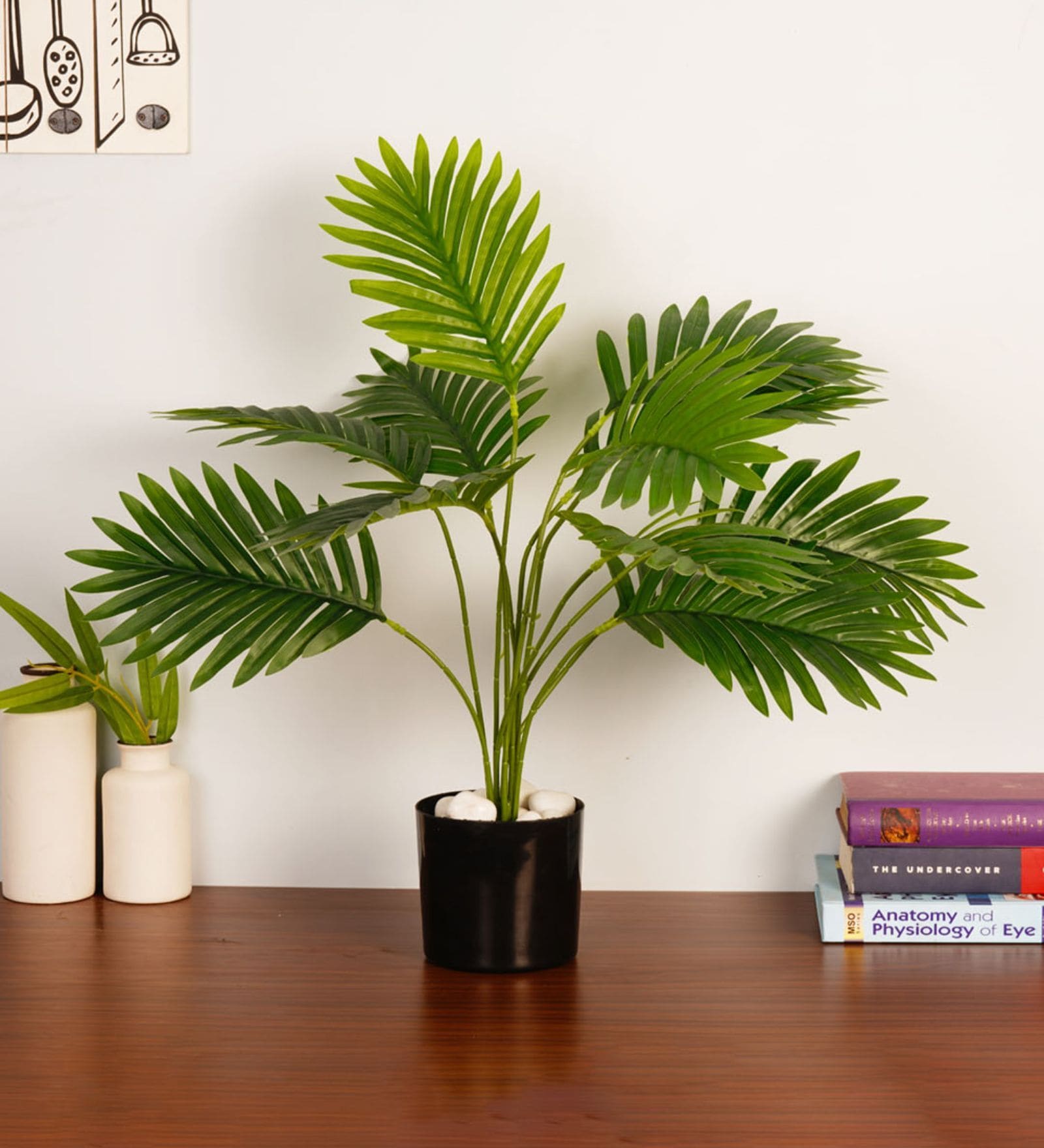 Artificial Areca Palm Tree Plant 55Cm