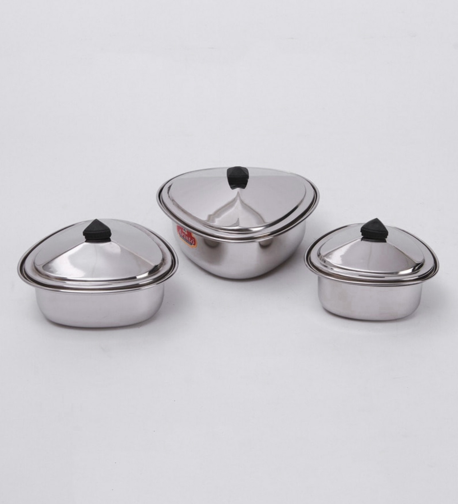 Stainless Steel Cookware- Set of 3 Stainless Steel Cookware- Set of 3