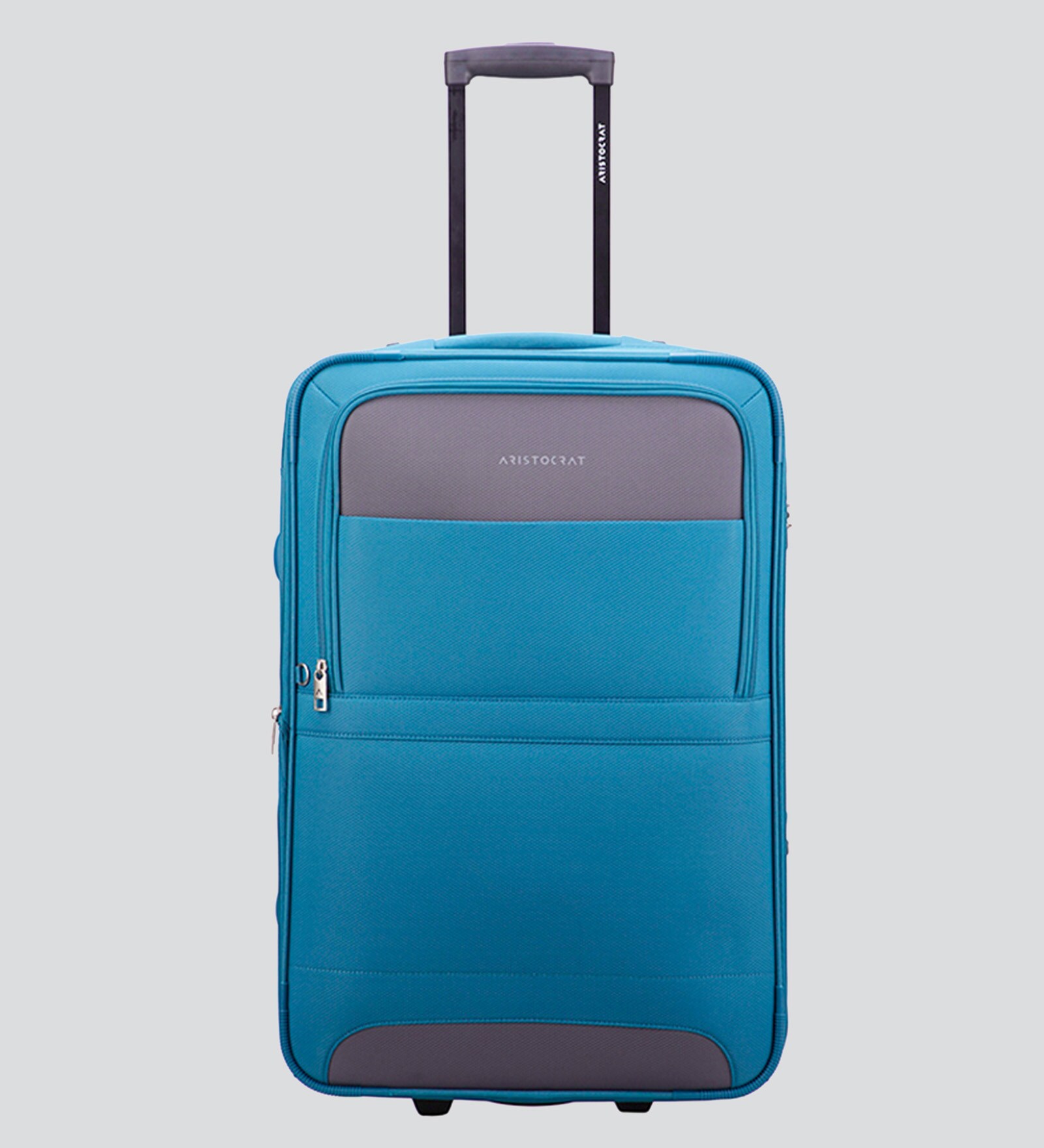 Buy Aristocrat Polyester Green Suitcase 63 Litres Online Suitcases