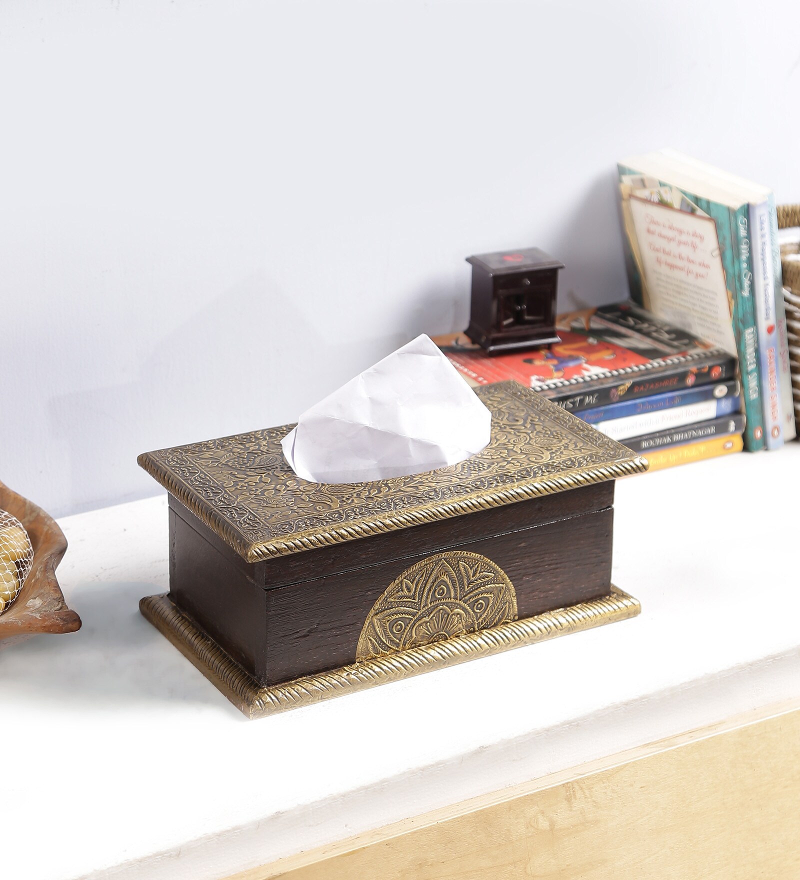 Solid Wood Tissue Paper Box Holder