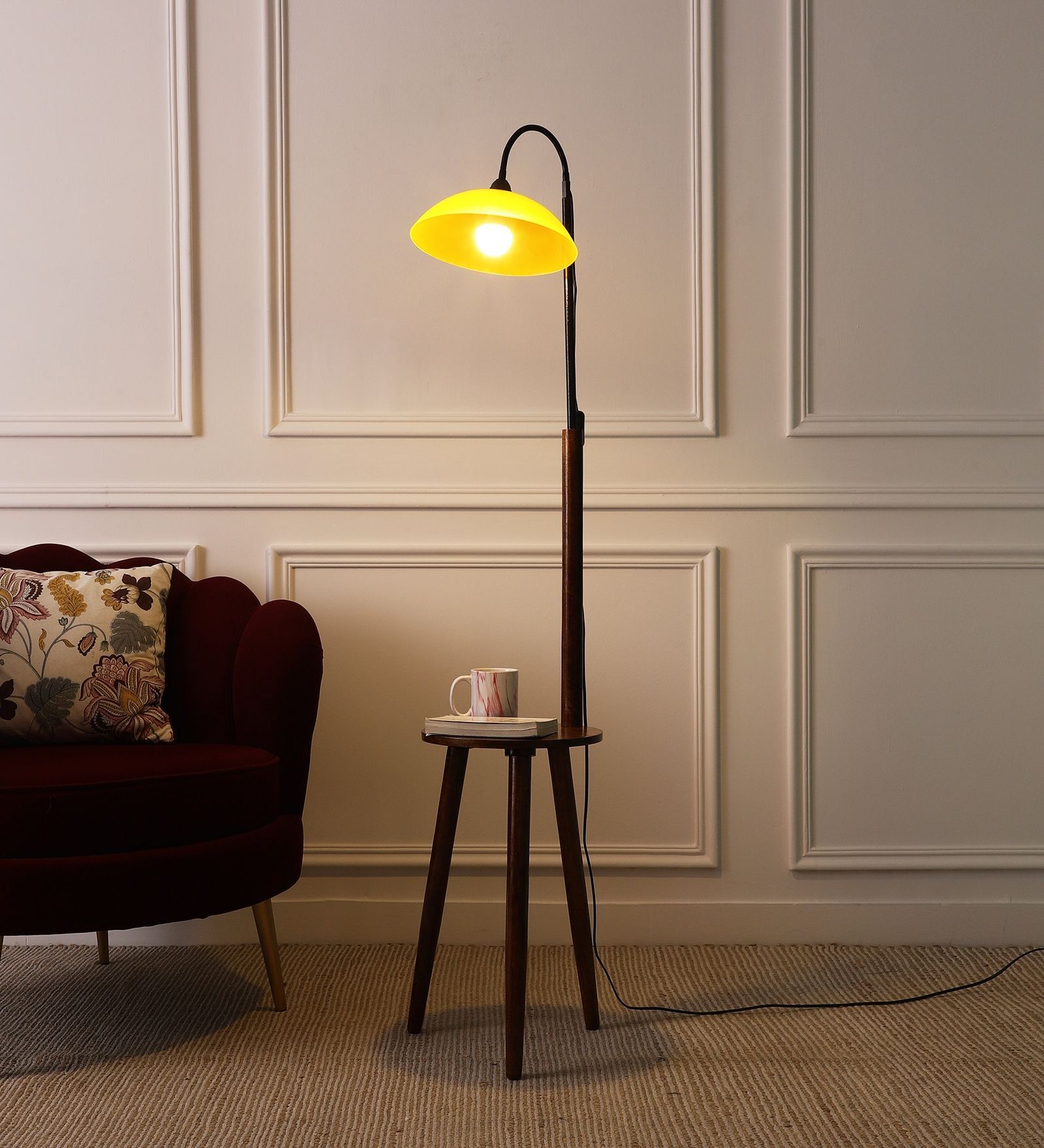 Arthur Focus Side Lamp With Shelf