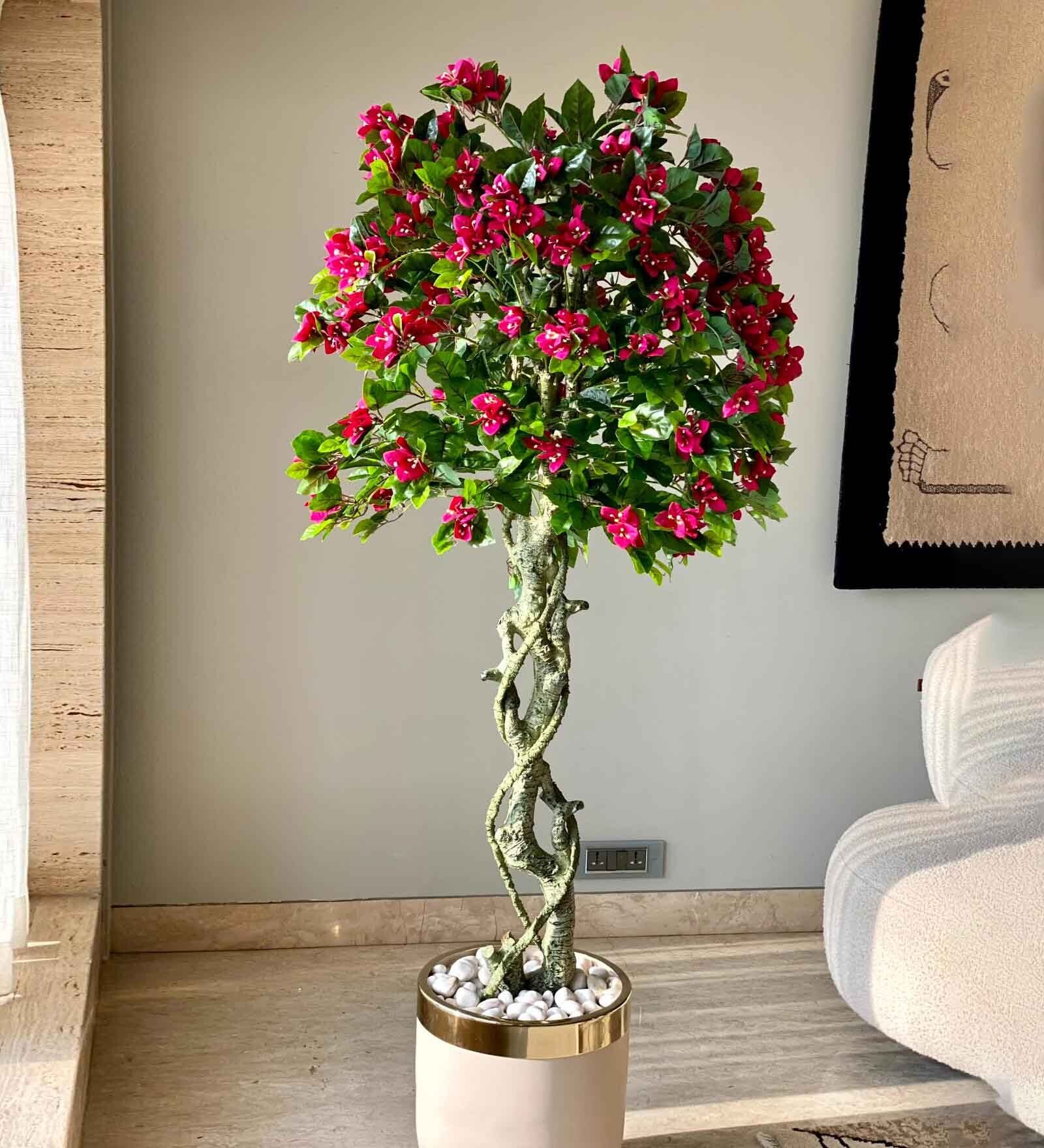 Buy Artificial Twisted Bougainvillea Tree 6 Feet at 26 OFF by Mason