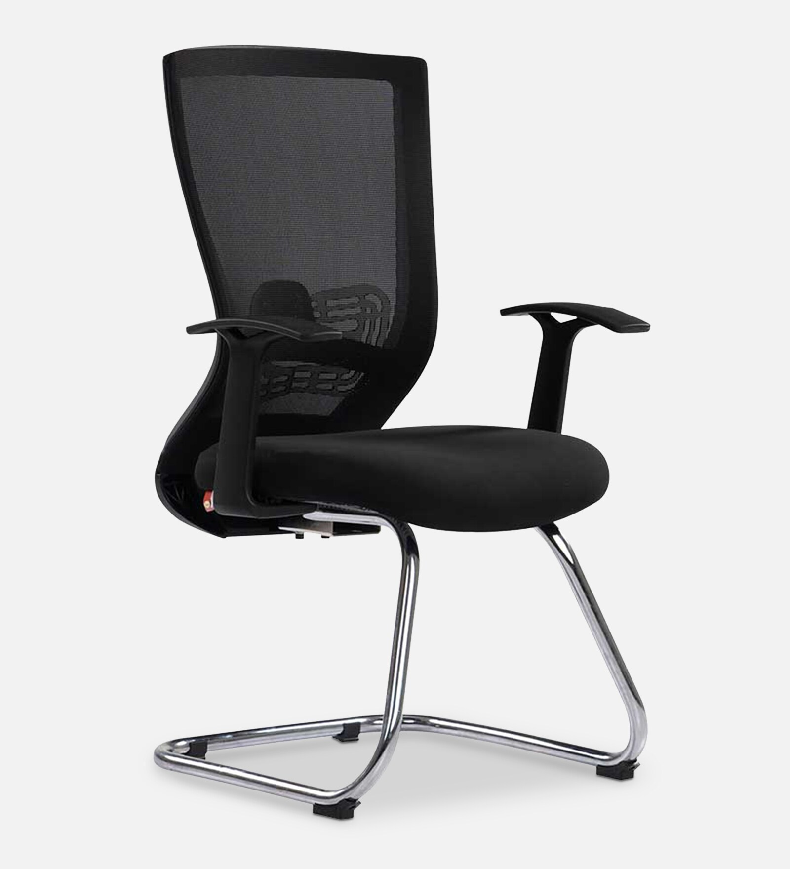 Buy Artline Breathable Mesh Cantilever Chair in Black Colour at 100