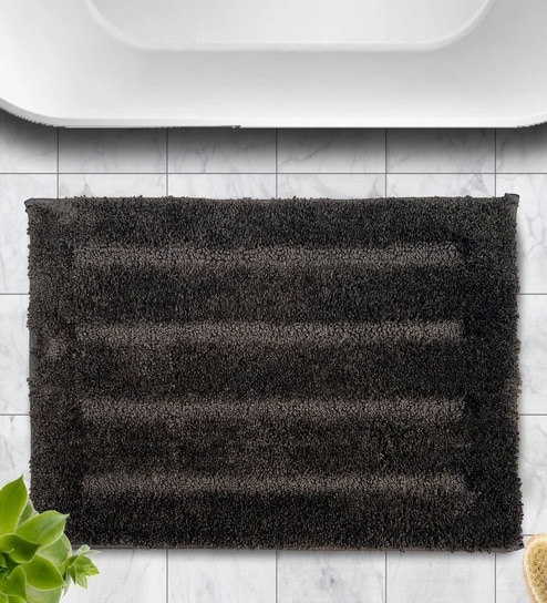 Arabic Coffee Microfibre 16x24 Inches Absorbent Bath Mat