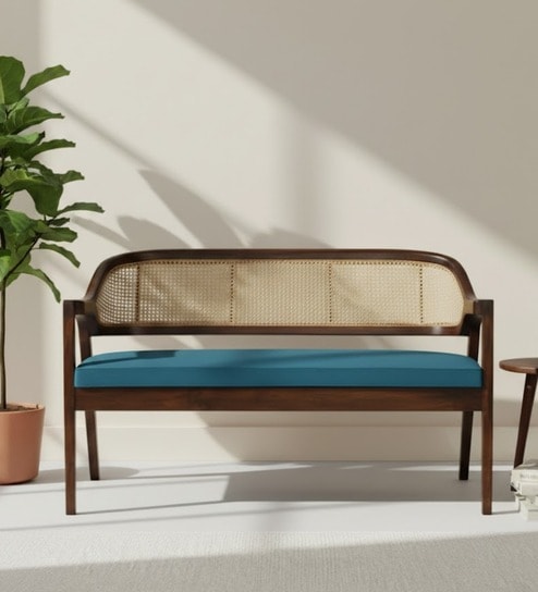 Arbor Teak Wood Settee In Brown Color