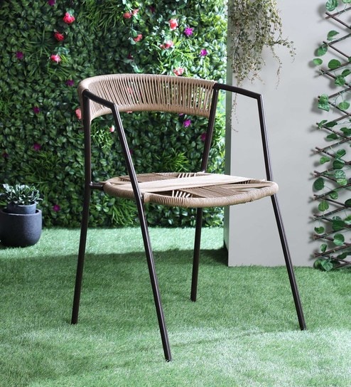 Buy Arc Outdoor Chair In Brown Colour By Advent International