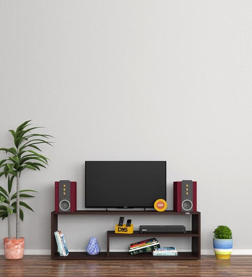 Archer TV Console inWenge Finish For Up To 55"