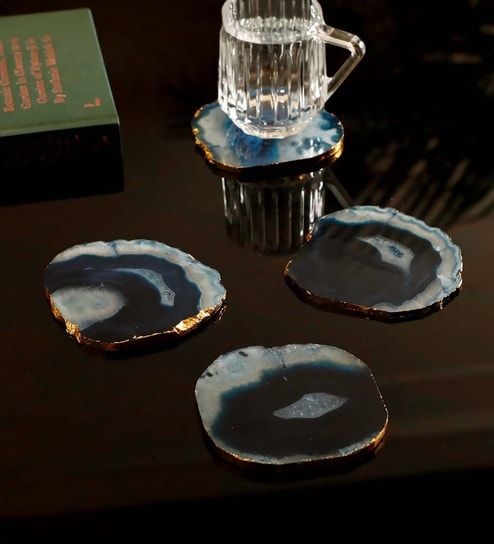 home4u Aroha Agate Coaster Set Of 4-picture-12