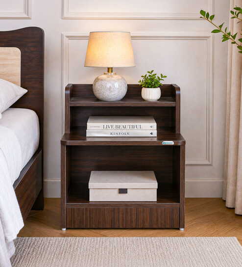 Arthur Night Stand In Legano Oak Dark Finish