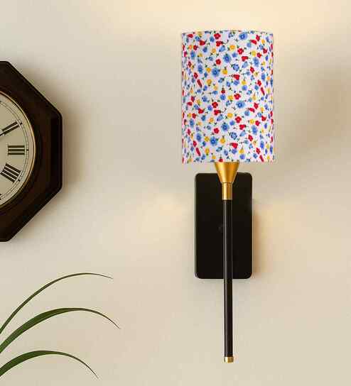 Artistic Multicolor Wall Light with Metal Body   Ideal for Dining & Living Spaces