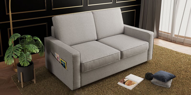 Buy Aristo 2 Seater Sofa In Sandy Grey Colour By Trevi Furniture Online ...