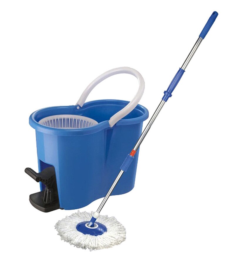 Buy Aristo Blue Plastic Mop Online Brooms & Mops Cleaning Pepperfry