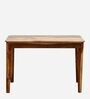 Arabel Sheesham Wood 4 Seater Dining Table In Rustic Teak