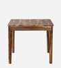 Arabel Sheesham Wood 4 Seater Dining Table In Rustic Teak Finish