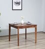 Arabel Sheesham Wood 4 Seater Dining Table In Rustic Teak Finish