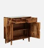 Arabel Sheesham Wood Sideboard In Rustic Teak Finish